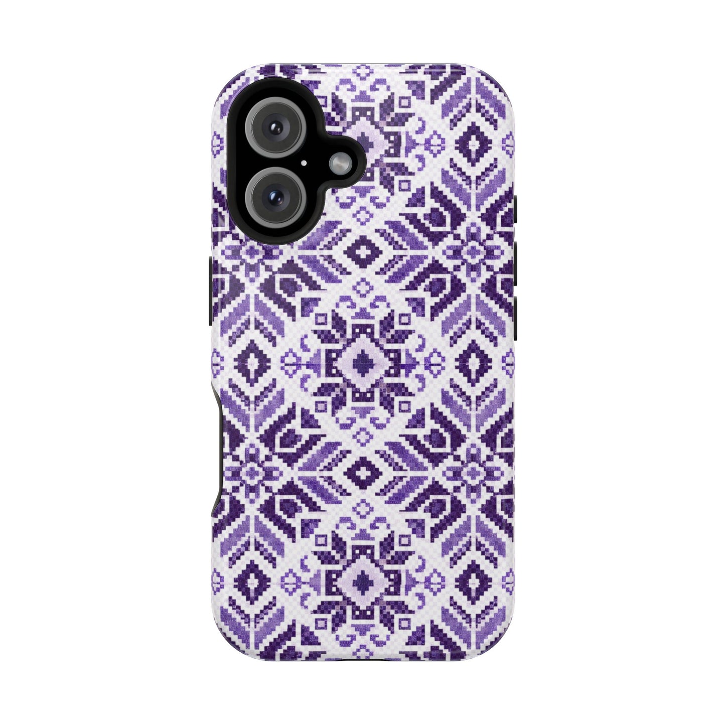 Purple Tatriz  Design - Iphone Magnetic Tough Case