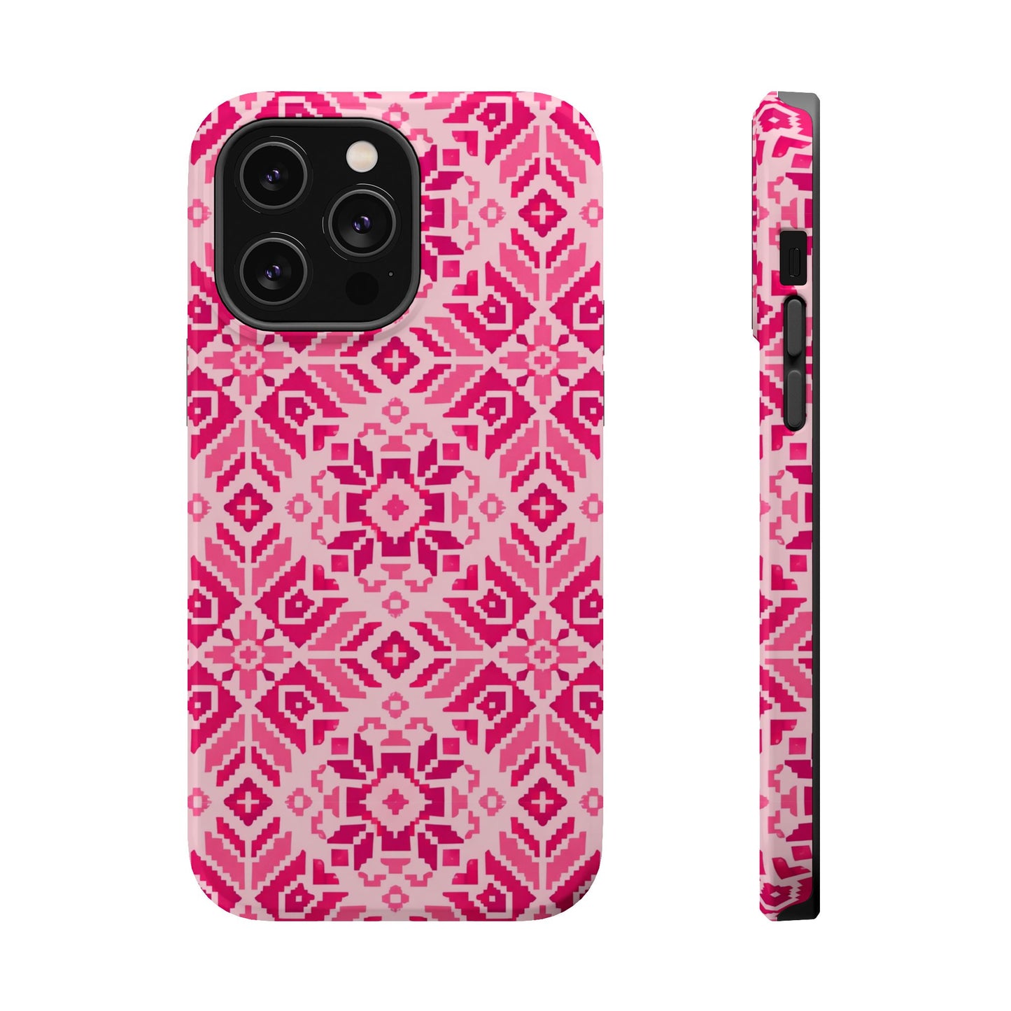 Pink Tatriz  Design - Iphone Magnetic Tough Case
