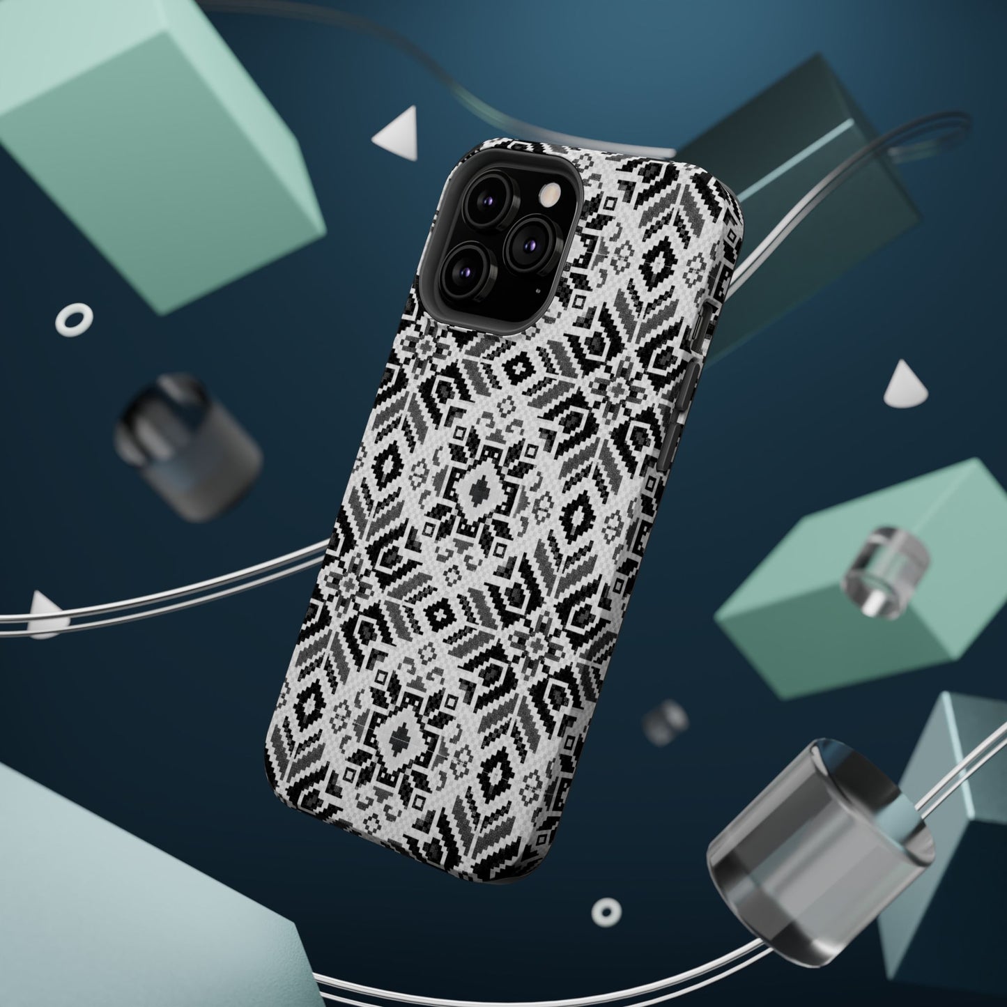 Black Tatriz  Design - Iphone Magnetic Tough Case