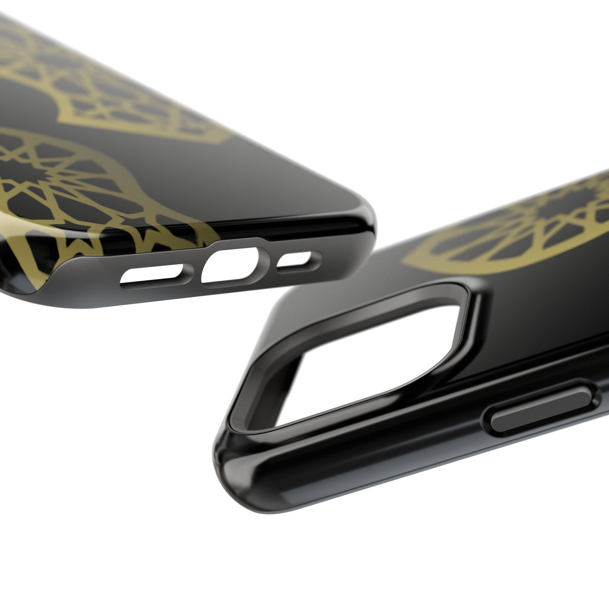 Grey and Gold Sandala Design Iphone Magnetic Tough Cases