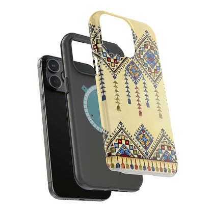 Tatreez Pattern - Iphone Magnetic Tough Cases