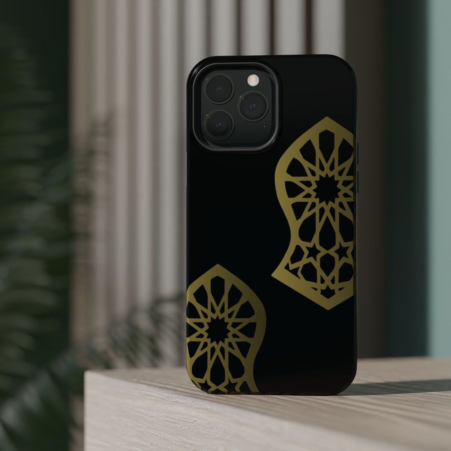 Grey and Gold Sandala Design Iphone Magnetic Tough Cases