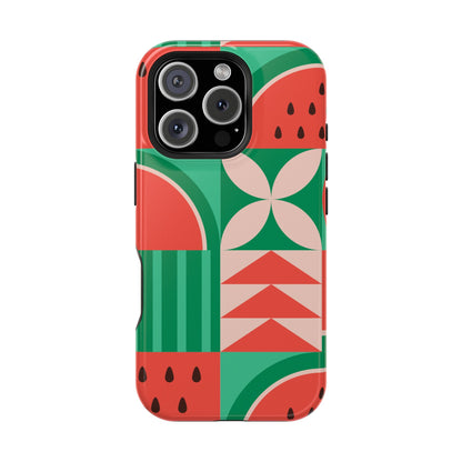 Summer Watermelon 🍉 Design Iphone Magnetic Tough Case
