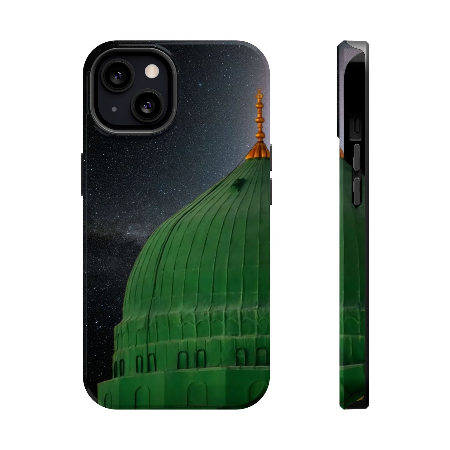 Green Dome  Design Iphone Magnetic Tough Cases