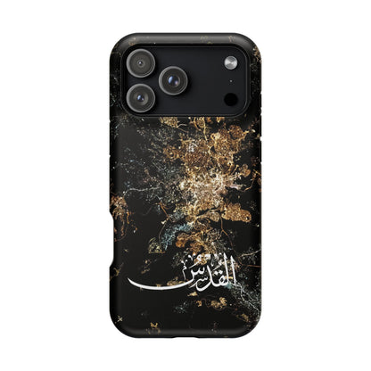 Jerusalem from Space - City of Barakah - Iphone Magnetic Tough Cases