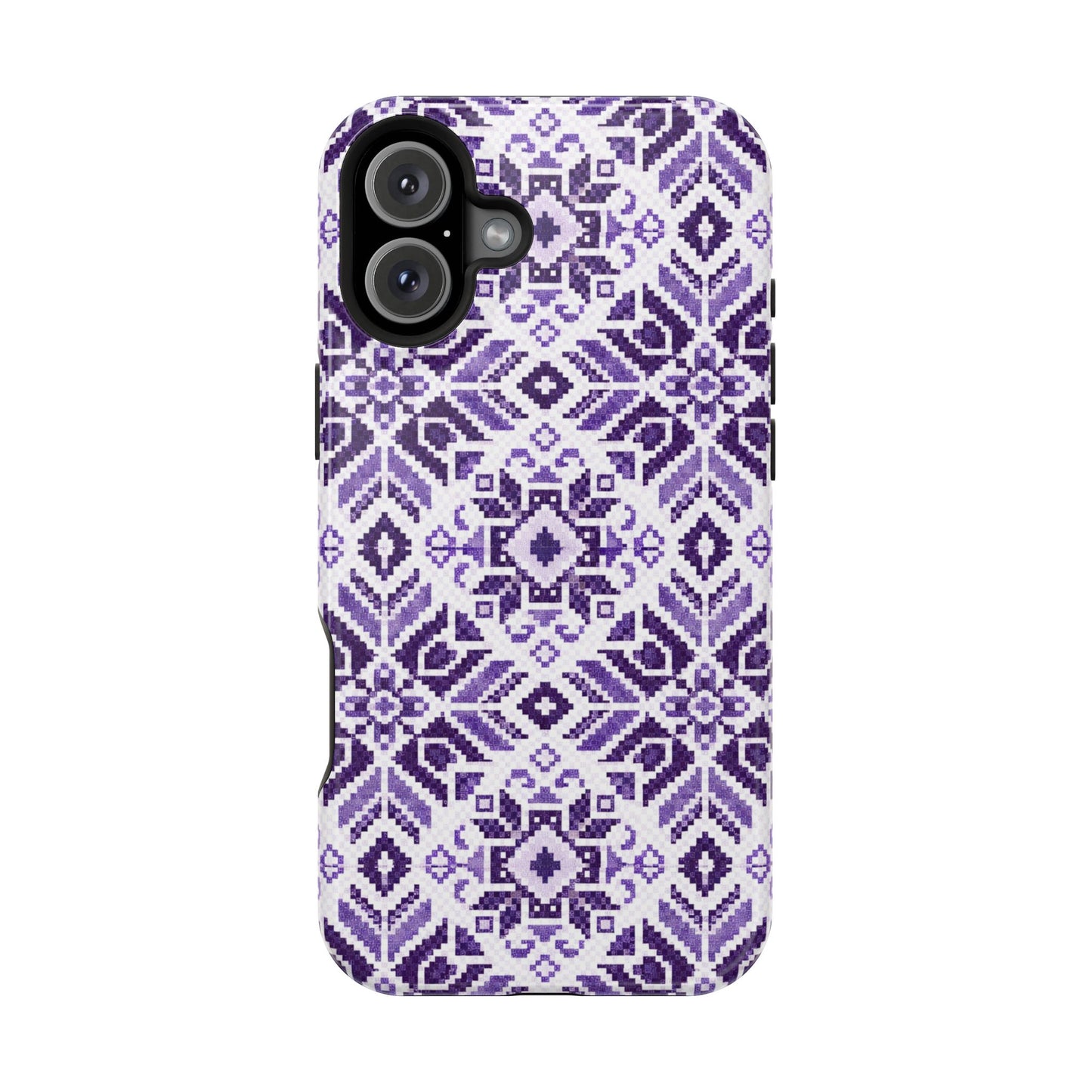 Purple Tatriz  Design - Iphone Magnetic Tough Case