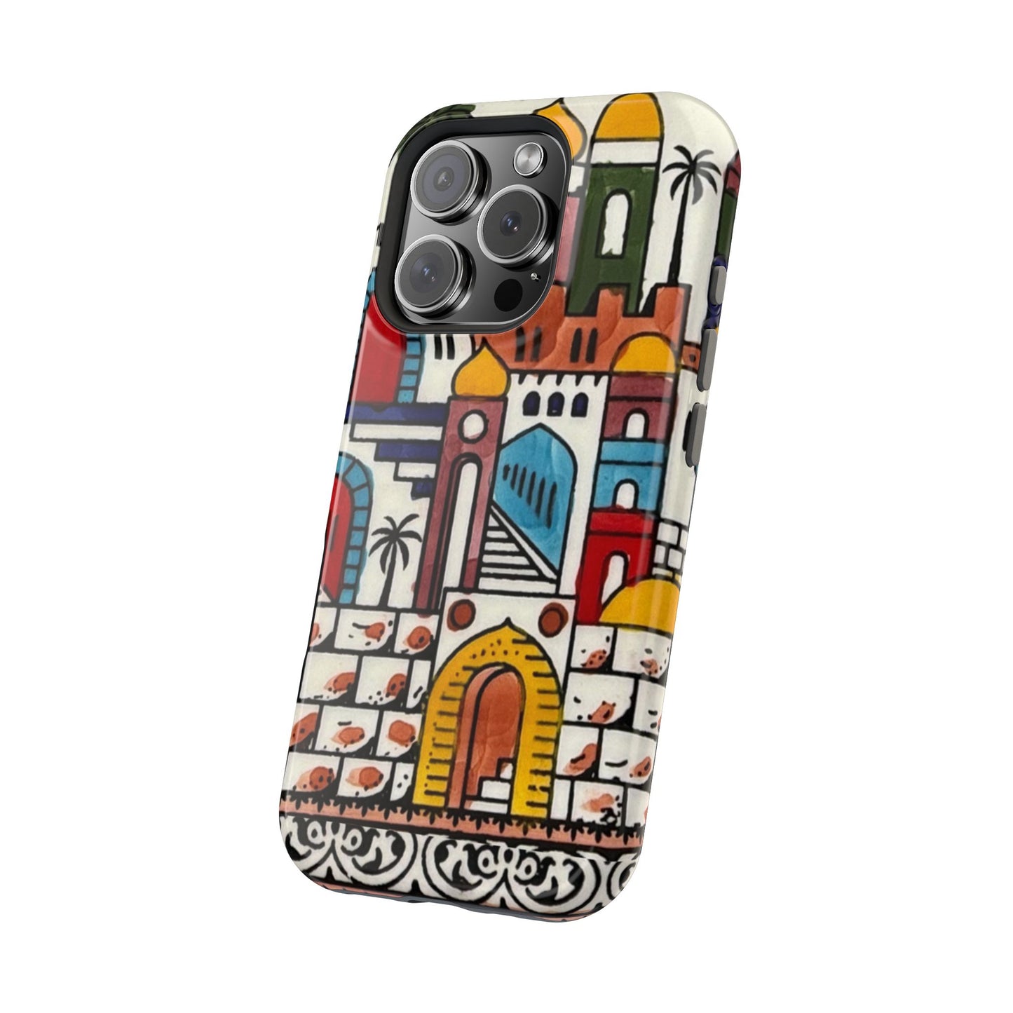 Jerusalem City Design Iphone Magnetic Tough Case