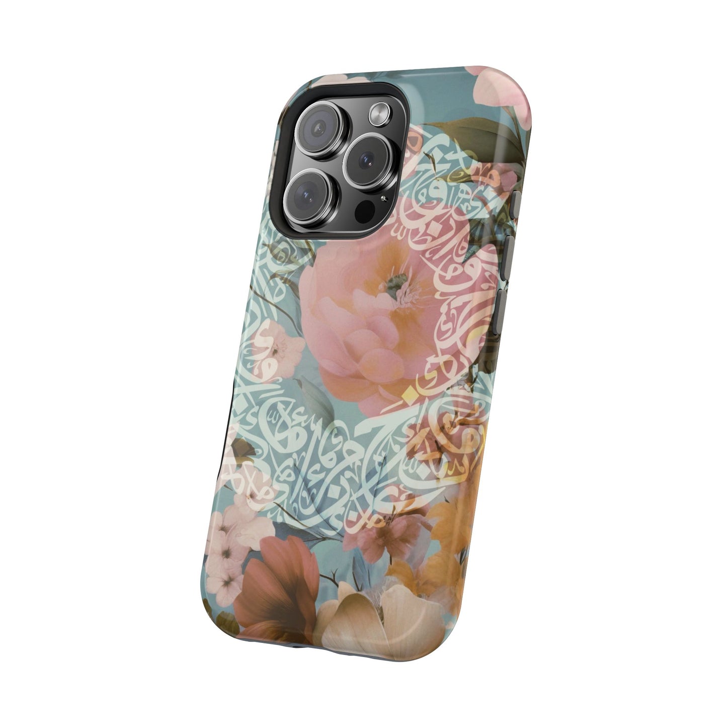 Arabic Floral Design  - Iphone Magnetic Tough Cases