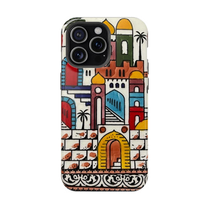 Jerusalem City Design Iphone Magnetic Tough Case