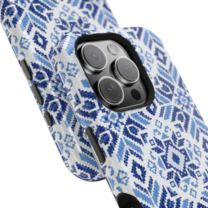 Blue Tatriz  Design - Iphone Magnetic Tough Case