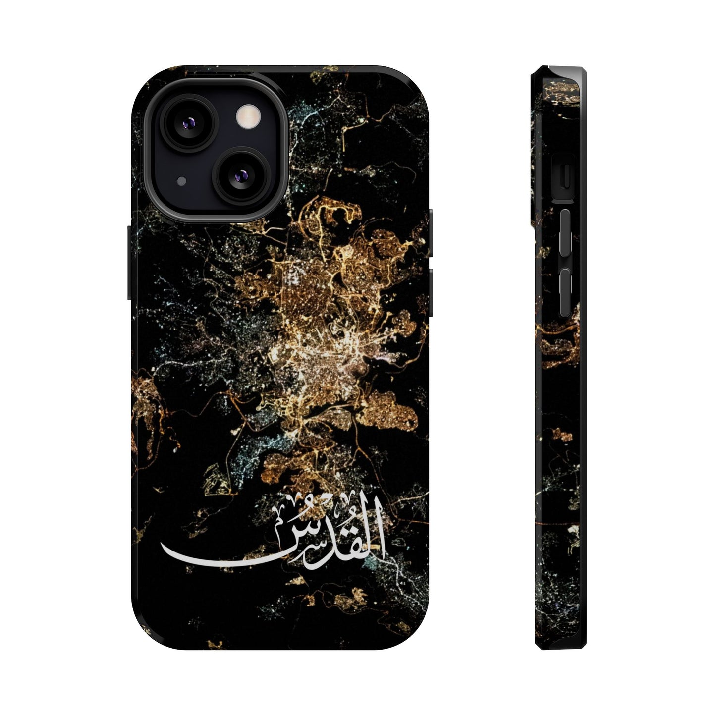 Jerusalem from Space - City of Barakah - Iphone Magnetic Tough Cases