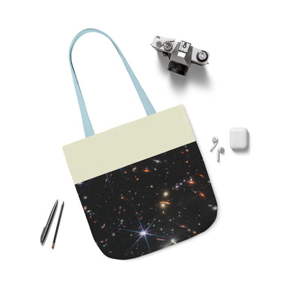 Deep Space Early Universe Canvas Tote Bag, 3-Color Straps