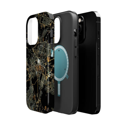 Al Madina Munawarah from Space - City of Lights- Iphone Magnetic Tough Cases