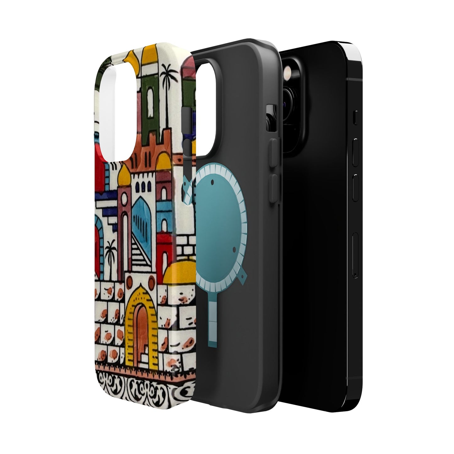 Jerusalem City Design Iphone Magnetic Tough Case