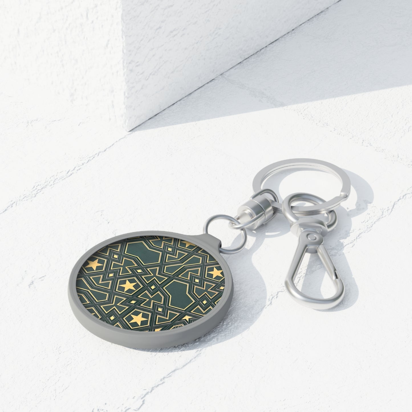 Elegant Masjid Al Haram  charm/ key ring - Perfect Gift