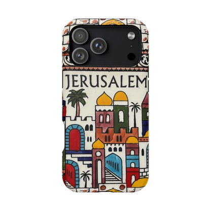 Jerusalem City Design Iphone Magnetic Tough Case