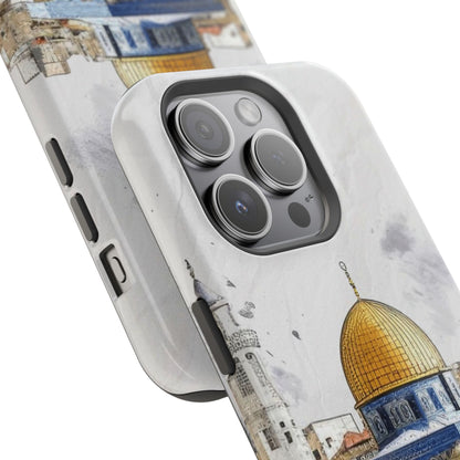 Jerusalem City  2 Design Iphone Magnetic Tough Case