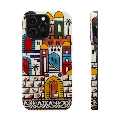 Jerusalem City Design Iphone Magnetic Tough Case