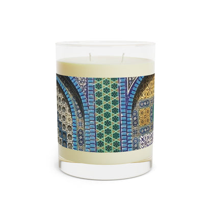Aqsa Elegant Scented Candle - 11oz Soy Wax, Perfect for Home Decor & Gifts