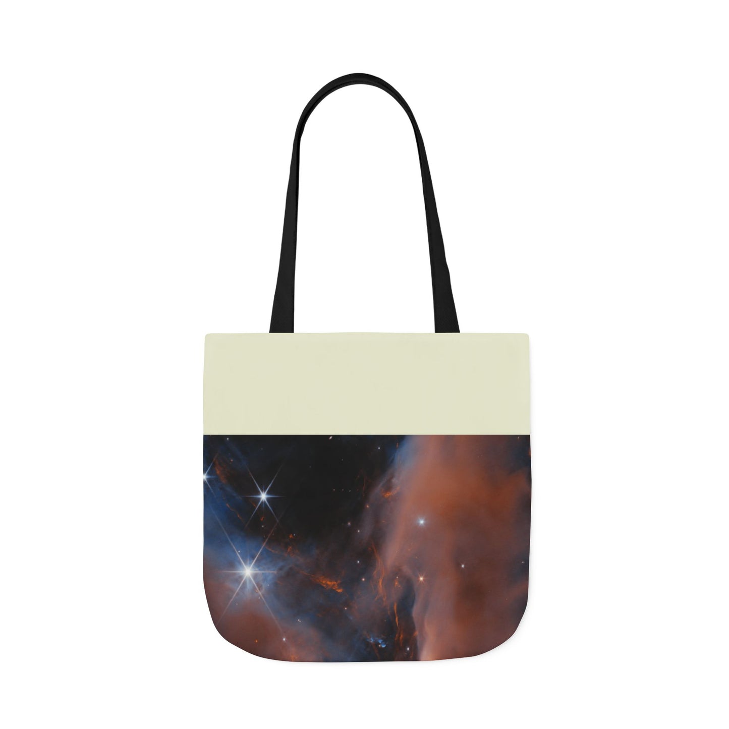 New-Born Star Canvas Tote Bag, 3-Color Straps