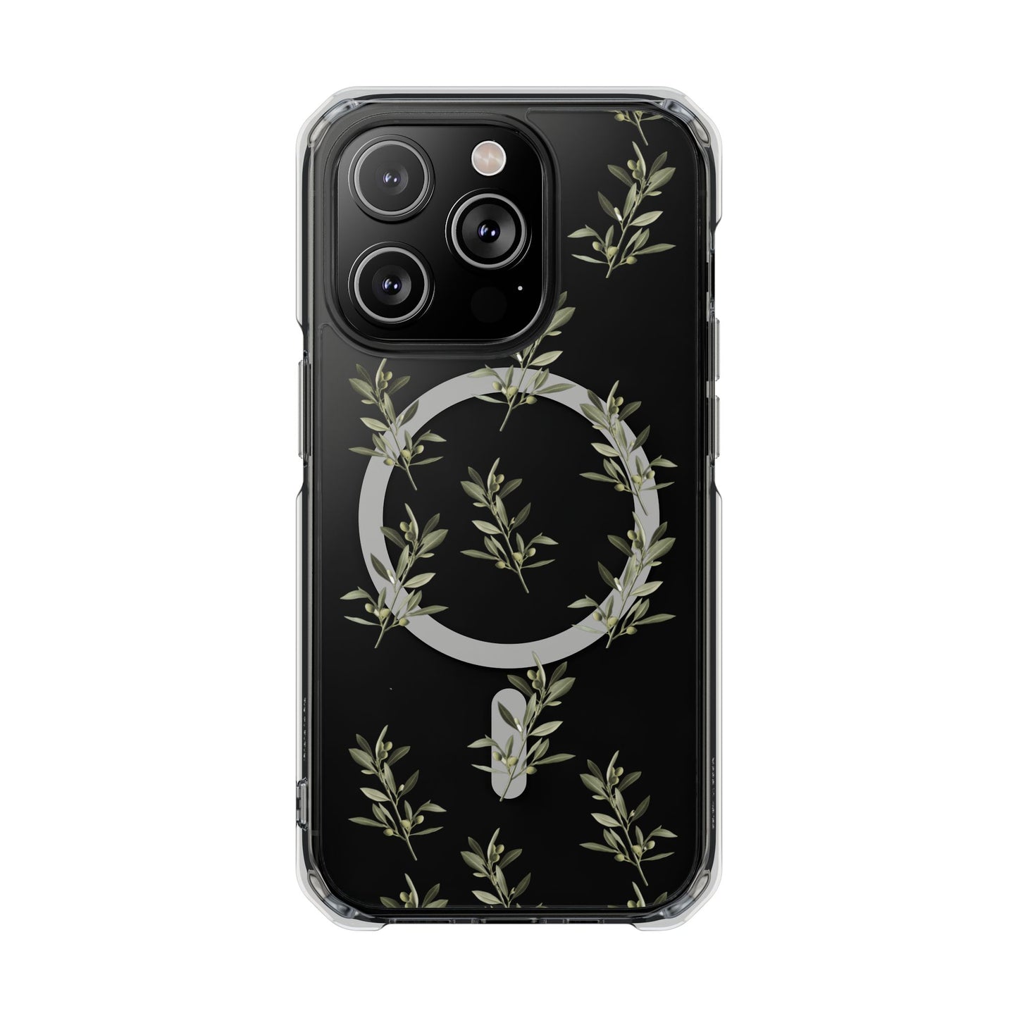 Olive Branch  MagSafe Clear Phone Case