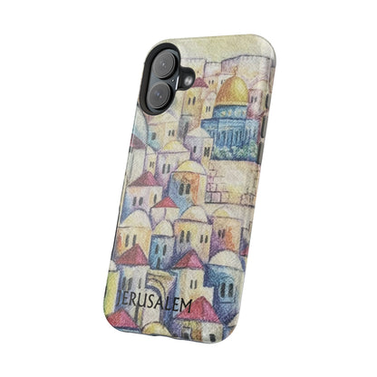 Jerusalem city  Iphone Magnetic Tough Cases