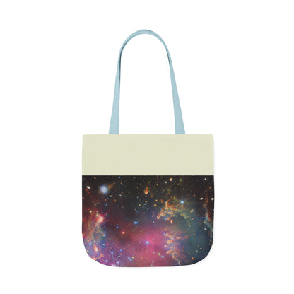 Star Cluster Canvas Tote Bag, 4-Color Straps