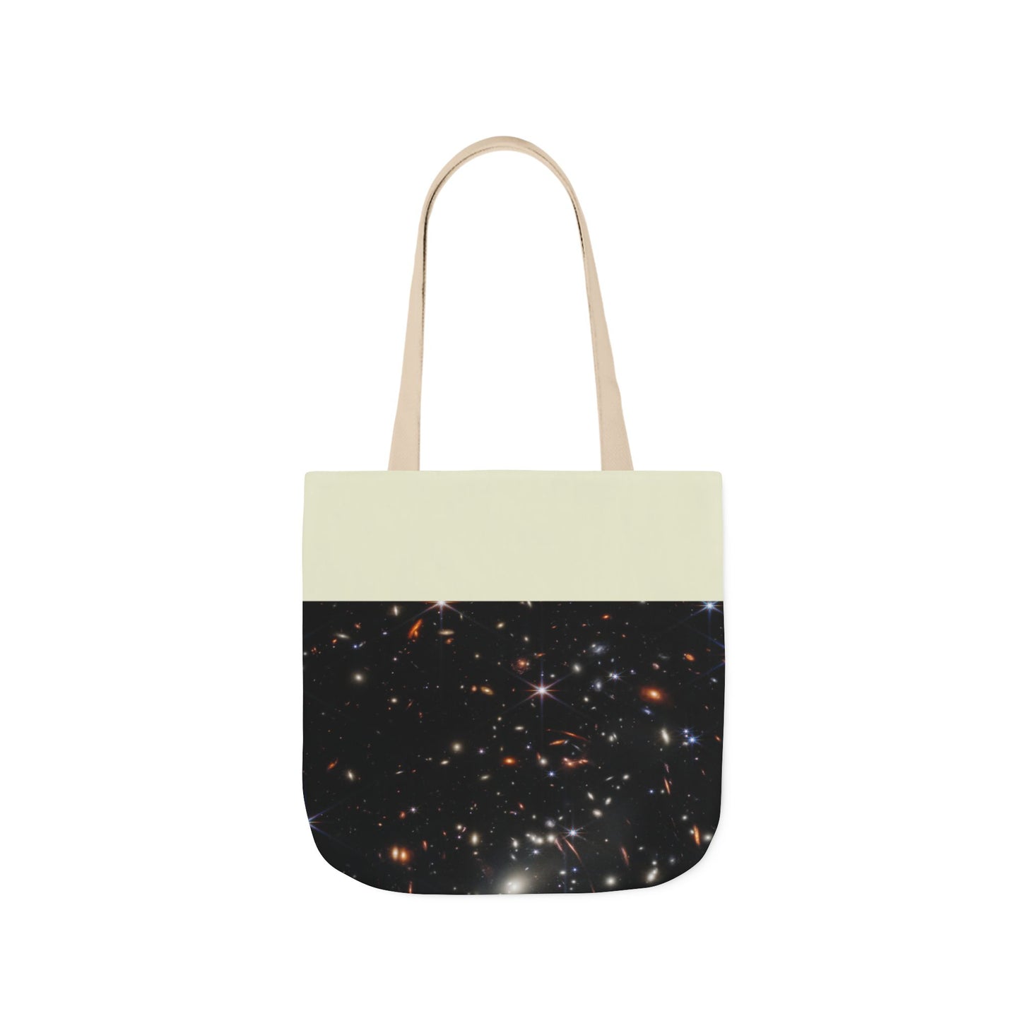 Deep Space Early Universe Canvas Tote Bag, 3-Color Straps