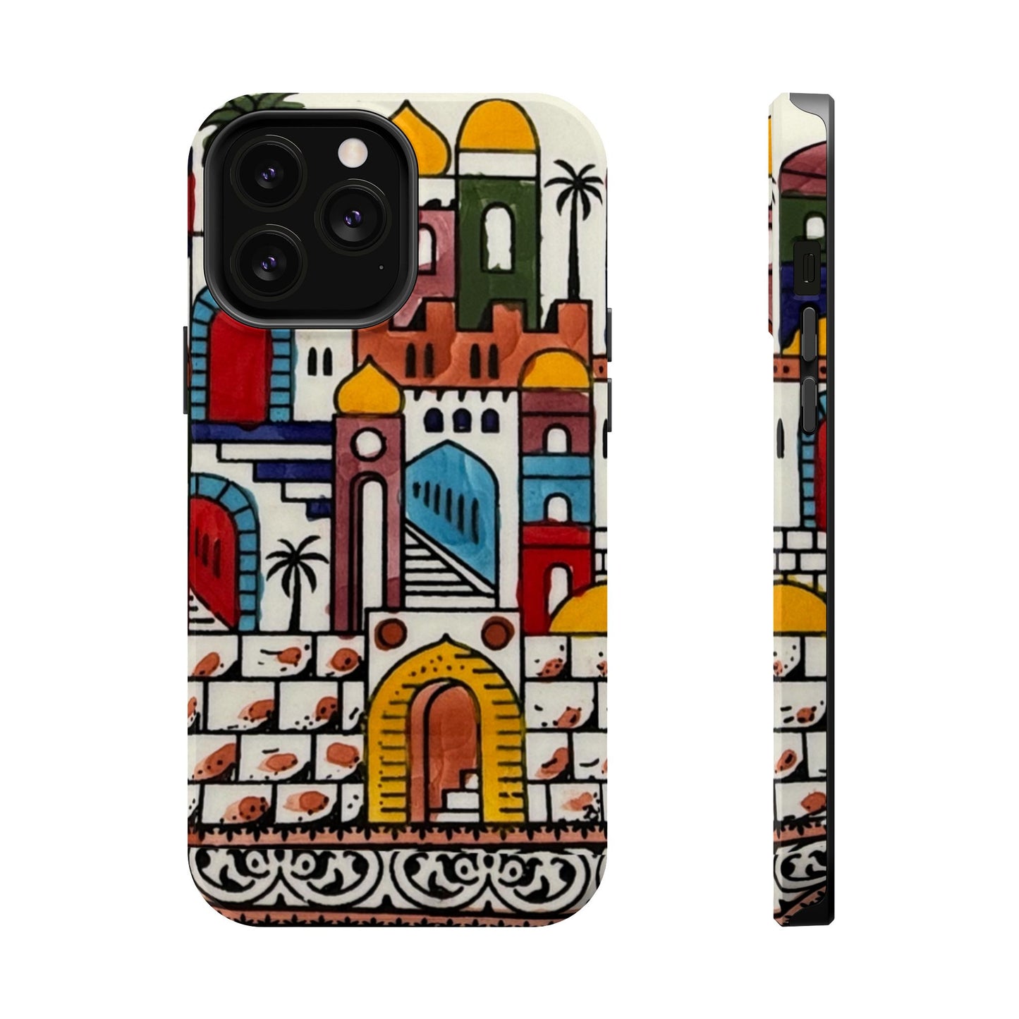 Jerusalem City Design Iphone Magnetic Tough Case