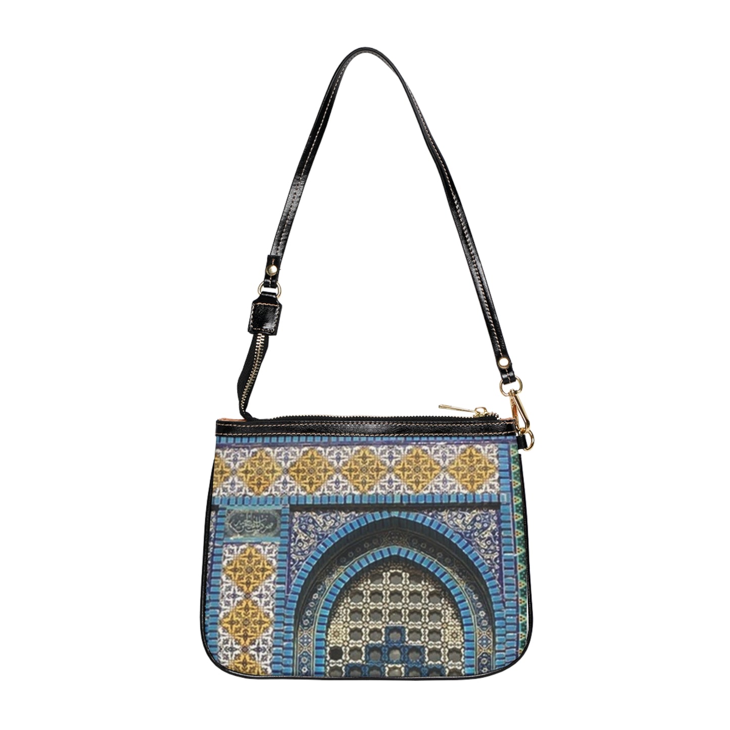 Aqsa Design Shoulder Bag — Small Leather Crossbody Purse