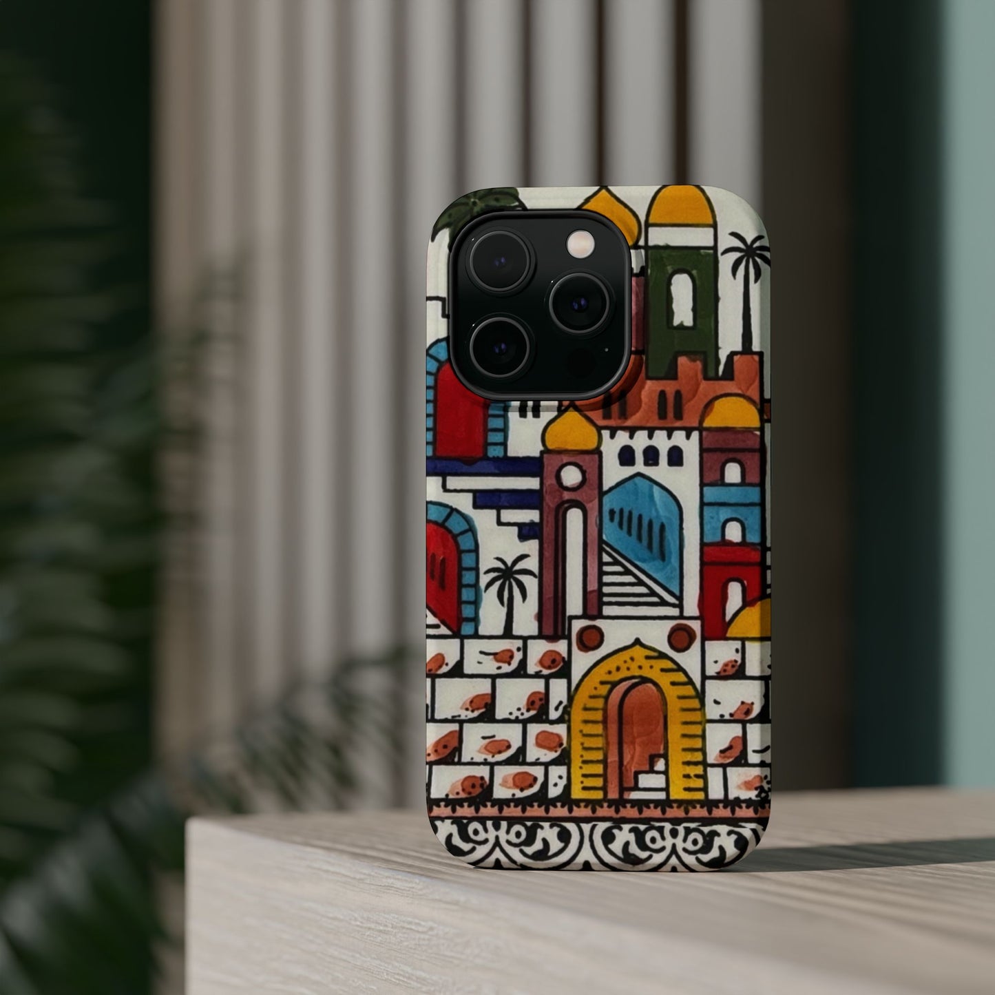 Jerusalem City Design Iphone Magnetic Tough Case