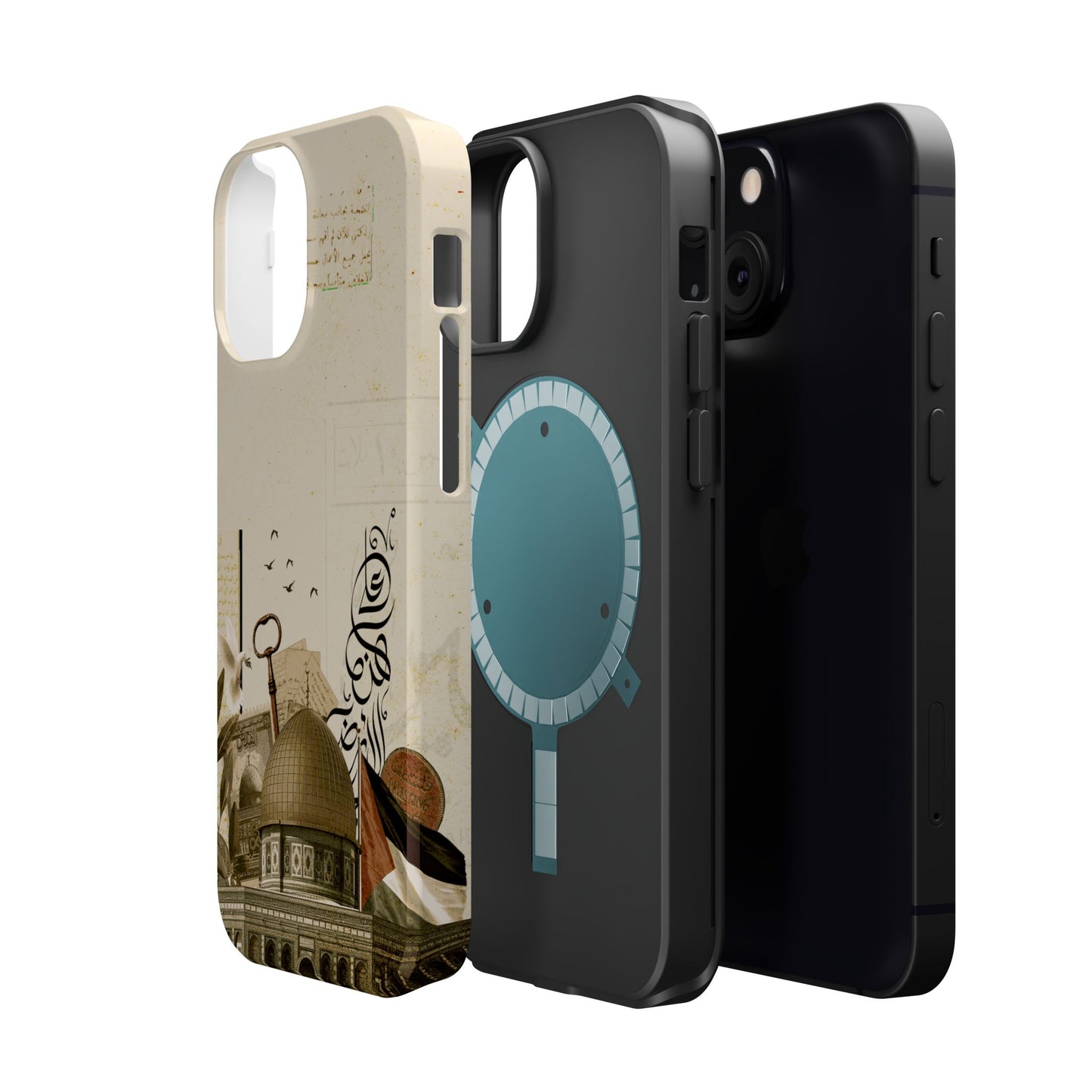 Aqsa Design  Iphone Magnetic Tough Cases