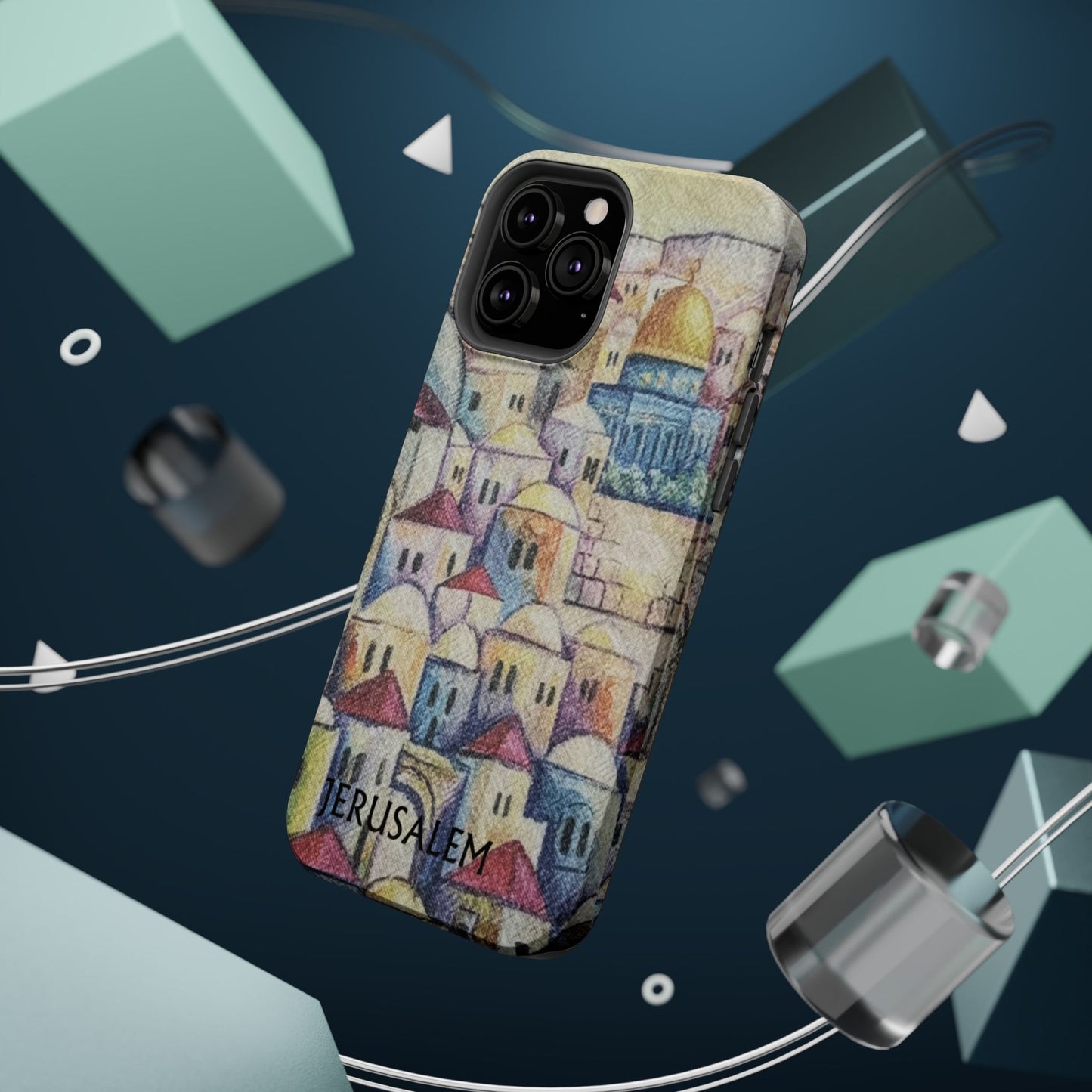Jerusalem city  Iphone Magnetic Tough Cases