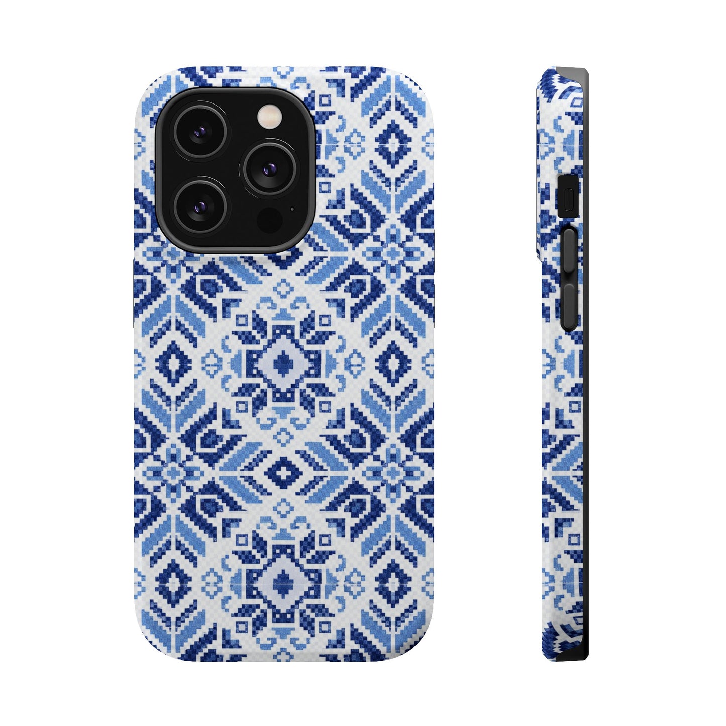 Blue Tatriz  Design - Iphone Magnetic Tough Case