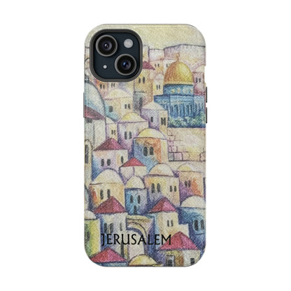 Jerusalem city  Iphone Magnetic Tough Cases