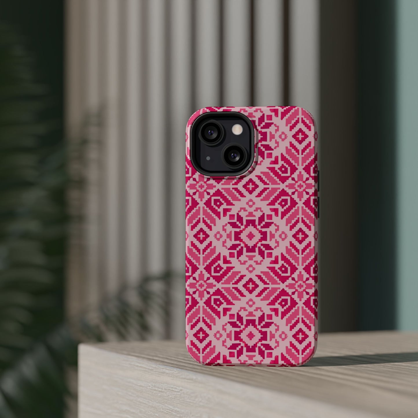 Pink Tatriz  Design - Iphone Magnetic Tough Case