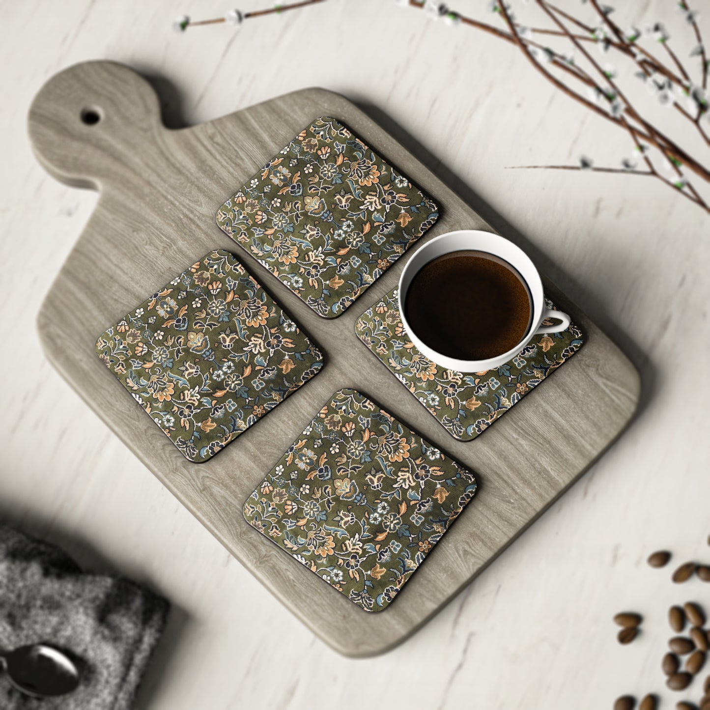 Rawda Coasters - Elegant Design for Home Decor