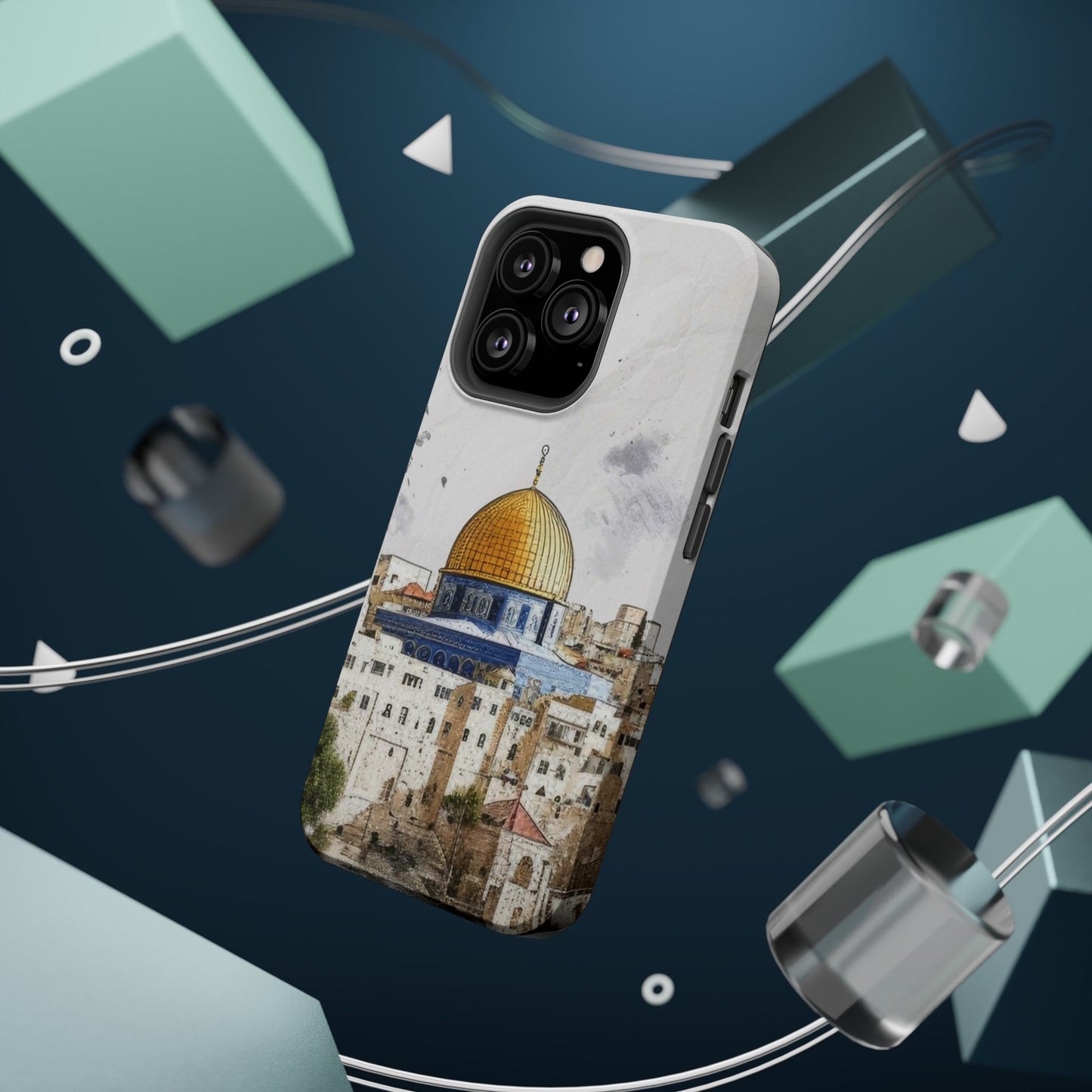 Jerusalem City  2 Design Iphone Magnetic Tough Case