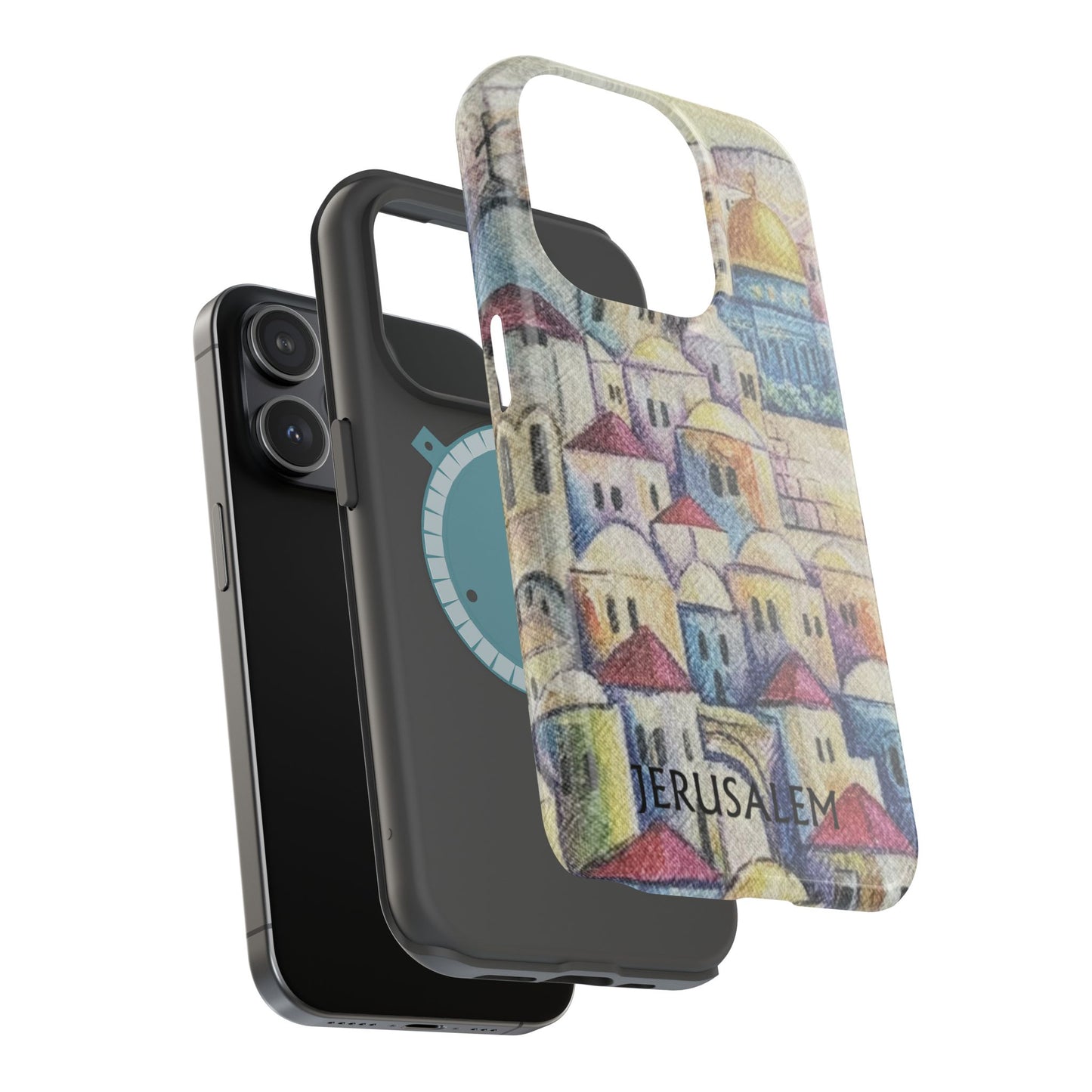 Jerusalem city  Iphone Magnetic Tough Cases