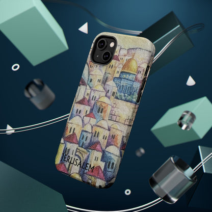 Jerusalem city  Iphone Magnetic Tough Cases