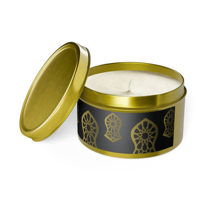 Sandala Golden Tin Candles