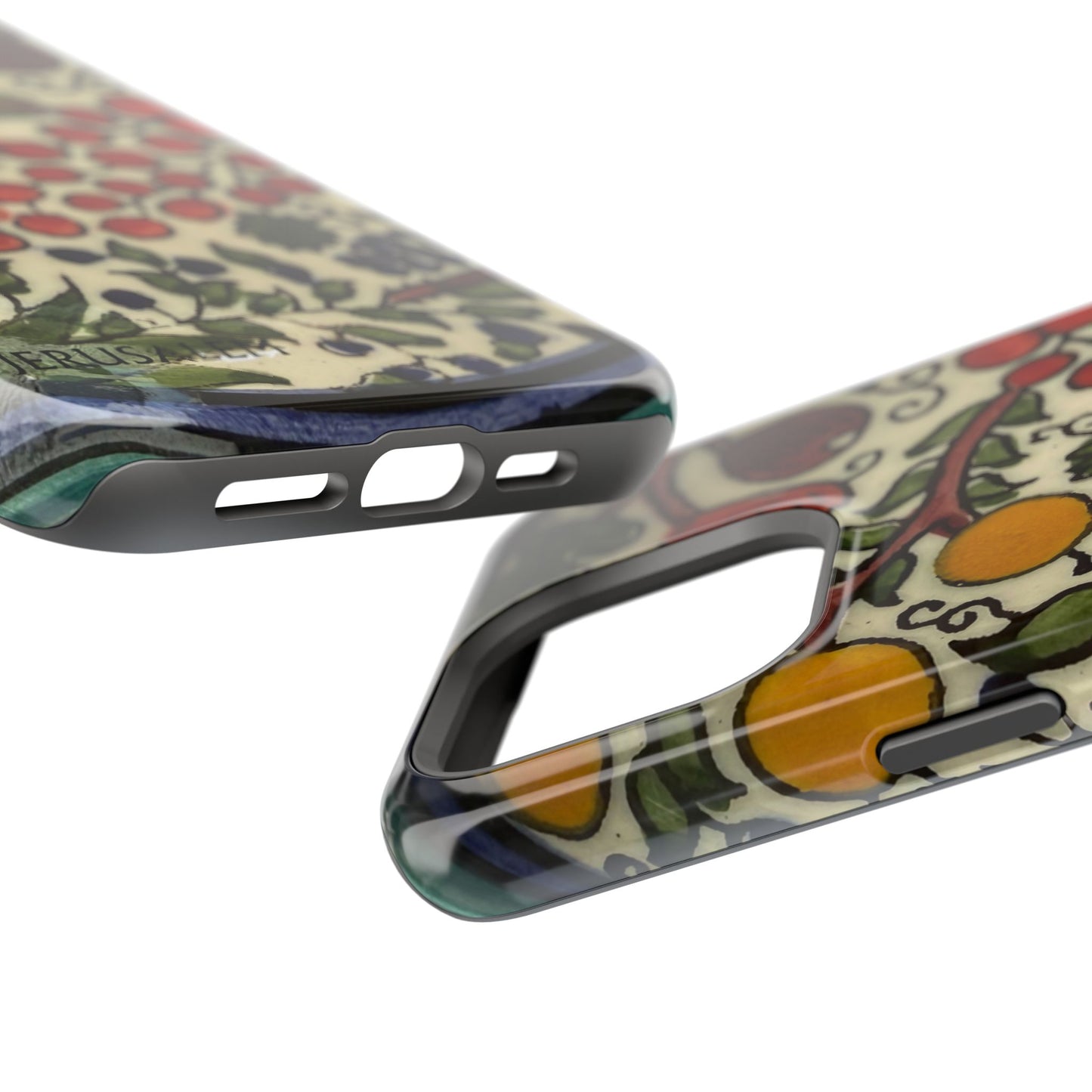 Jerusalem City Fruits Design Iphone Magnetic Tough Case
