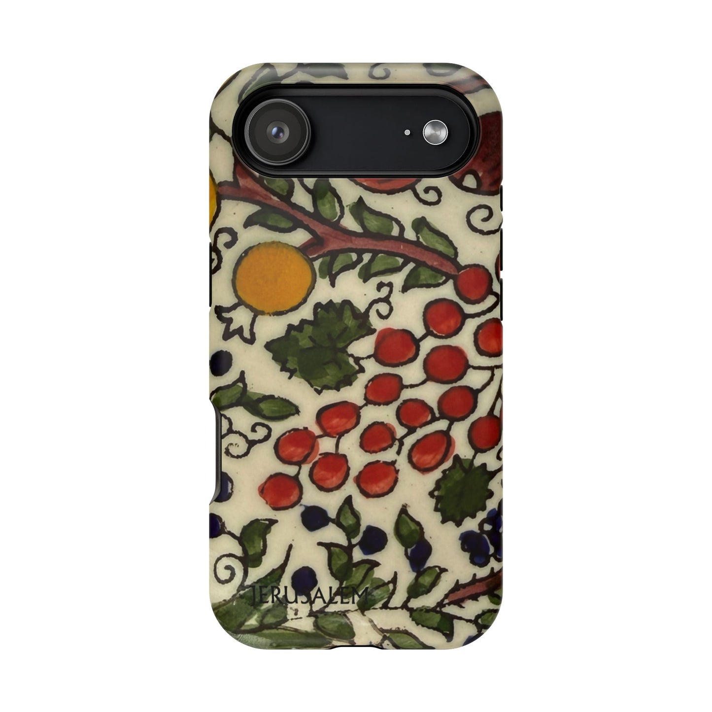Jerusalem City Fruits Design Iphone Magnetic Tough Case