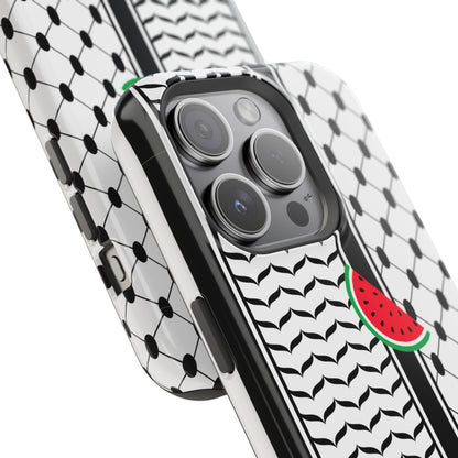 Kufieh Geometric Design Iphone Magnetic Tough Case