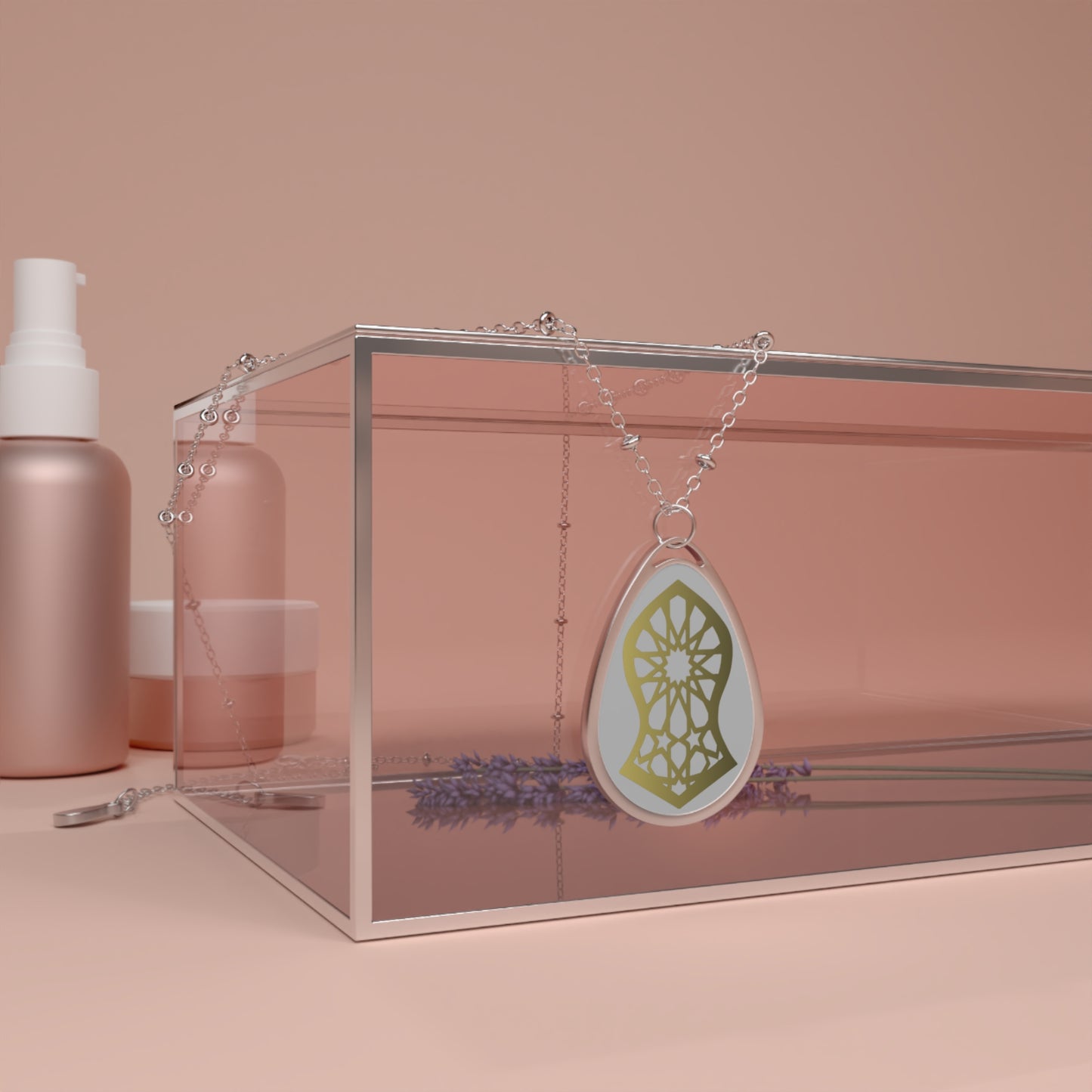 Sandala Design Oval Shape Necklace
