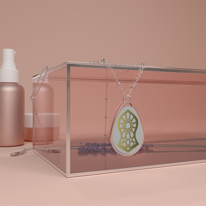 Sandala Design Oval Shape Necklace