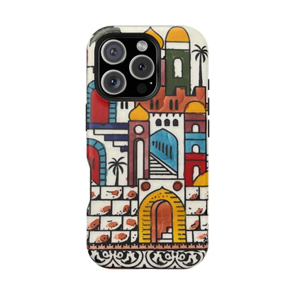 Jerusalem City Design Iphone Magnetic Tough Case