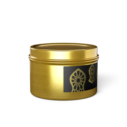 Sandala Golden Tin Candles
