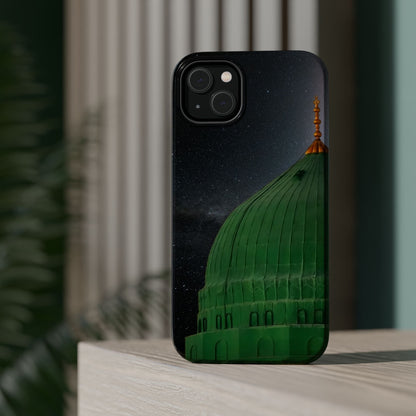 Green Dome  Design Iphone Magnetic Tough Cases