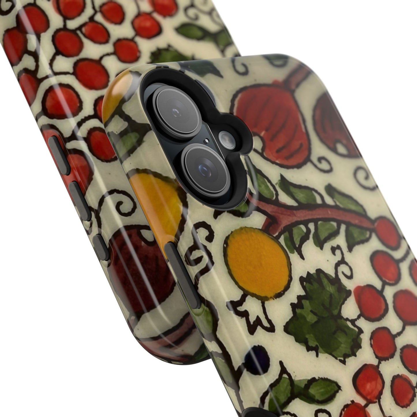 Jerusalem City Fruits Design Iphone Magnetic Tough Case